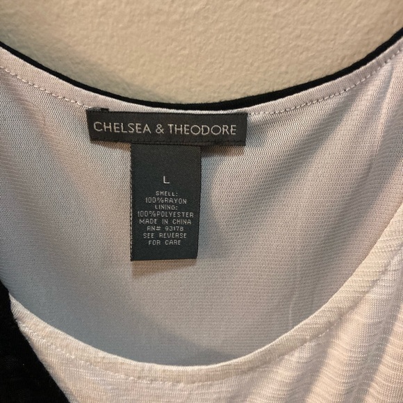 Chelsea &Theodore black and white dress, great condition, worn handful of times - Picture 3 of 3